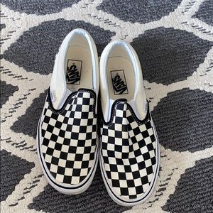 Checkered Vans